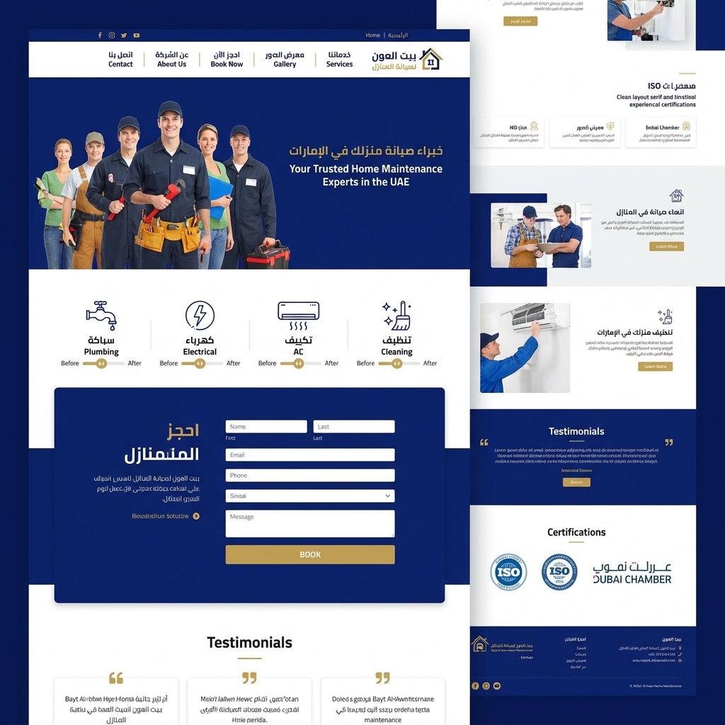 موقع خدمات صيانة منازل